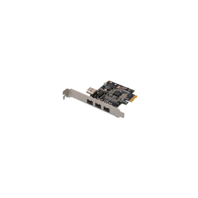 Carte PCI Express 3 ports IEEE 1394b