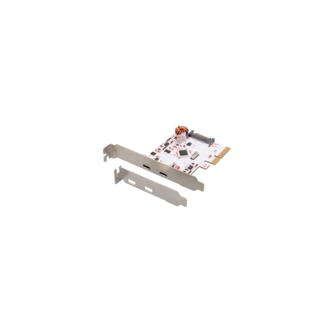 Carte PCI Express 2 ports USB v3.1 Type-C