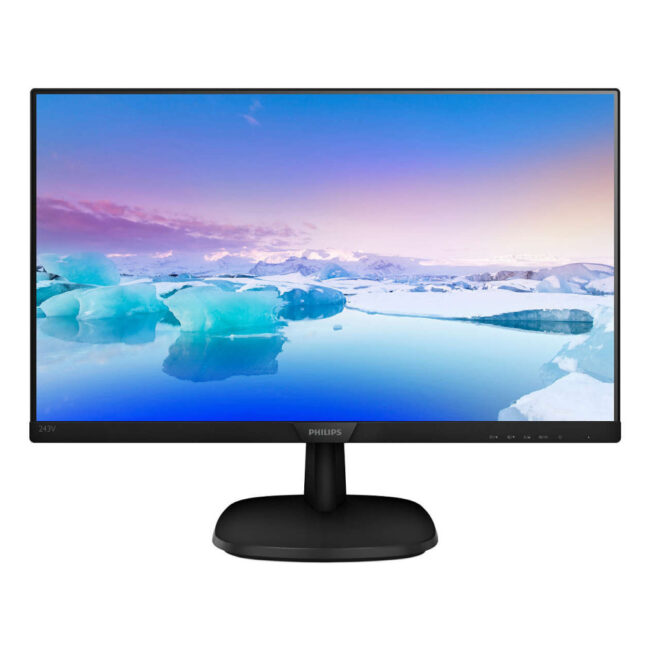 PHILIPS 243V7QDSB - 23.8p - FULL HD - LED - 4MS - VGA - DVI - HDMI