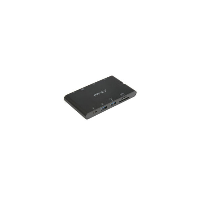 PNY MINI STATION D'ACCUEIL USB - USB-C - HDMI - RJ45 - VGA - SD - MICRO SD