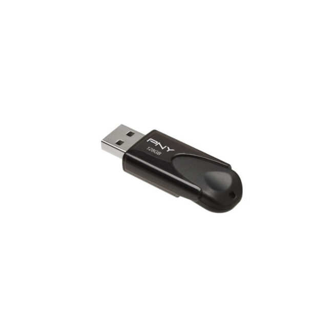 PNY ATTACHE 4 128Go - USB 2.0 - RETRACTABLE