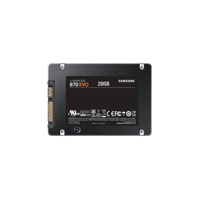 SAMSUNG 870 EVO MZ-77E250B/EU 250 Go 2,5 pouces S-ATA-6.0Gbps
