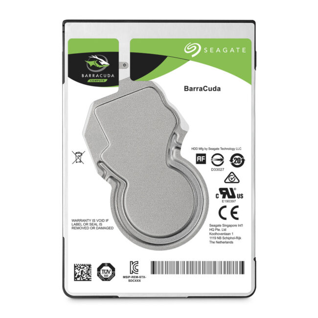 2.5 - 15mm - Barracuda Mobile 5To - 5400T/min - 128Mo cache - Sata 6Gb/s -