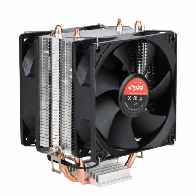 Spire Frontier Dual Heat Pipe - Refroidisseur CPU - 2x ventilateurs 90cm - Intel / AMD
