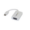 USB-C vers VGA Blanc avec USB Power