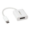 USB C vers DisplayPort M/F blanc