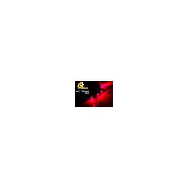 Vis Ventilo led Rouge x4