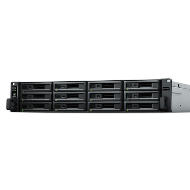 SYNBT036663 RS3621RPXS NAS Rack 2U pour 12DD 3.5/2.5p 2.2/2.7GHz 6Core 8Go 4x LAN GbE USB3.2