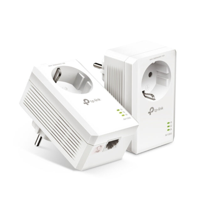 TP-LINK kit de 2 CPL 1000 Mbps avec 1 port Gigabit Ethernet + prise électrique