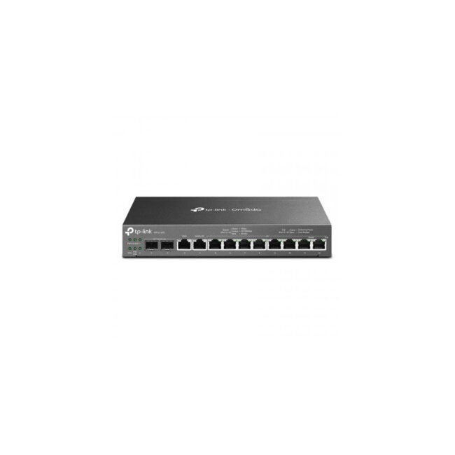 TP-LINK Omada Routeur VPN avec 2 LAN/WAN SFP 1 Gbps + 1 LAN/WAN 10/100/1000 Mbps + 1 WAN 10/100/1000 Mbps + 8 ports
