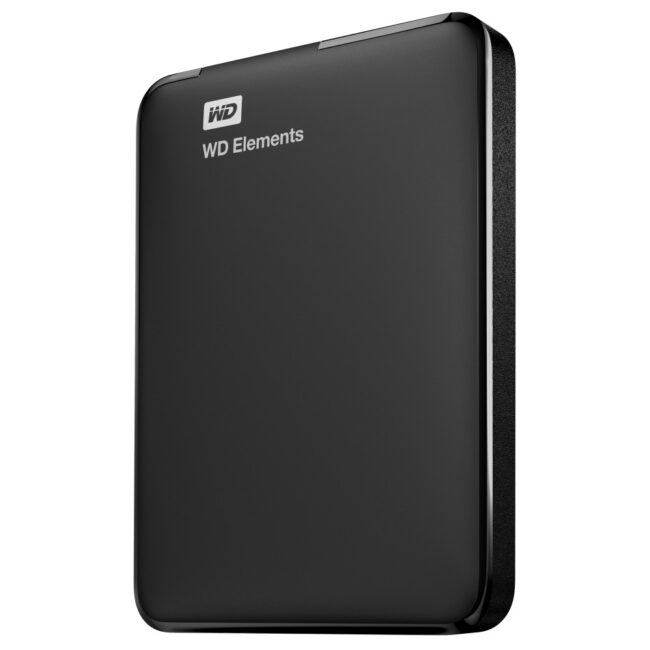Western Digital WD Elements Portable disque dur externe 2 To 5400 tr/min 2.5" Micro-USB B 3.2 Gen 1 (3.1 Gen 1) Noir