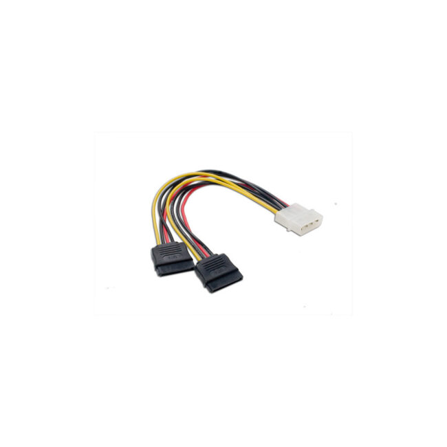 Molex vers 2 SATA Power Cable