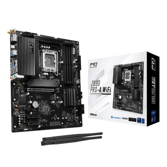 Asrock Z890 Pro-A ATX - LGA1851- DDR5 X4 - HDMI - DP - WiFi6