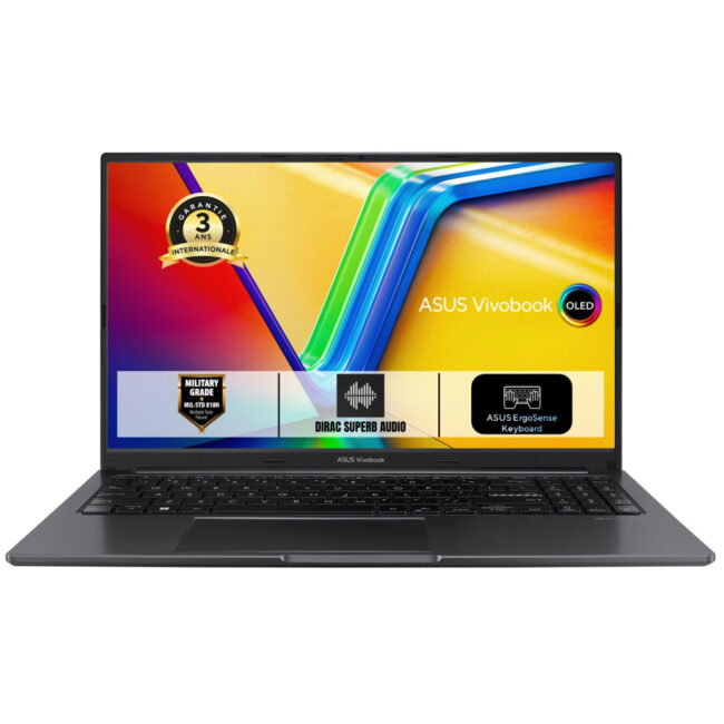 ASUS E1504FA-PRO-DICBQ4344X (Vivobook Go 15) - Portable 15,6p - AMD Mendocino R5 - 16Go - 512Go - W11P - Noir