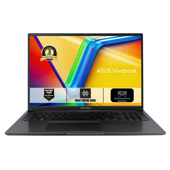 ASUS M1605NAQ-ISCSH194W (Vivobook 16) - 16p OLED WUXGA R7 16Go.DDR5 512Go Radeon W11H Noir