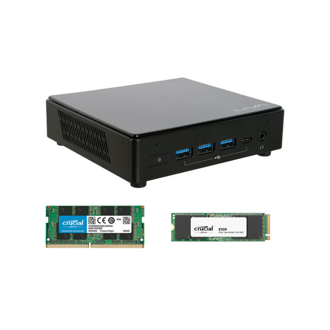 BUN00048505 BUNDLE ECS LIVA Z3 Plus i7-10510U 8Go 480Go M.2 SSD