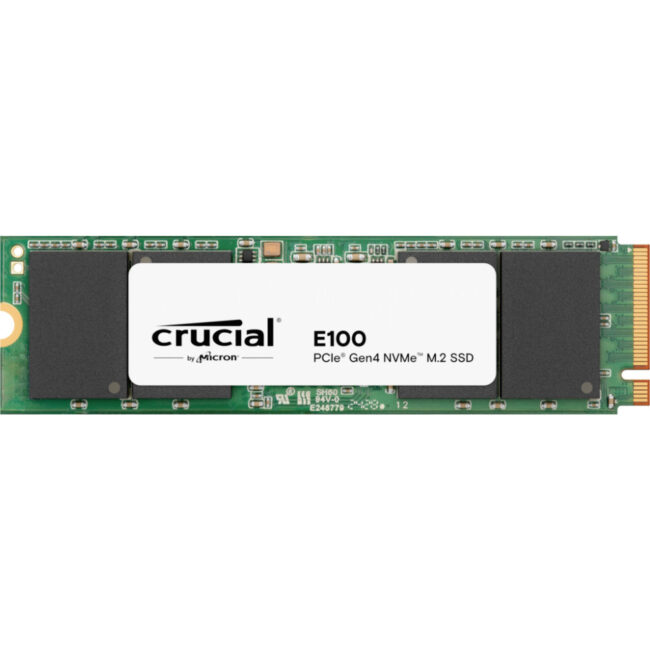 CRU00048407 Crucial E100 2 To M.2 PCI Express 4.0 NVMe
