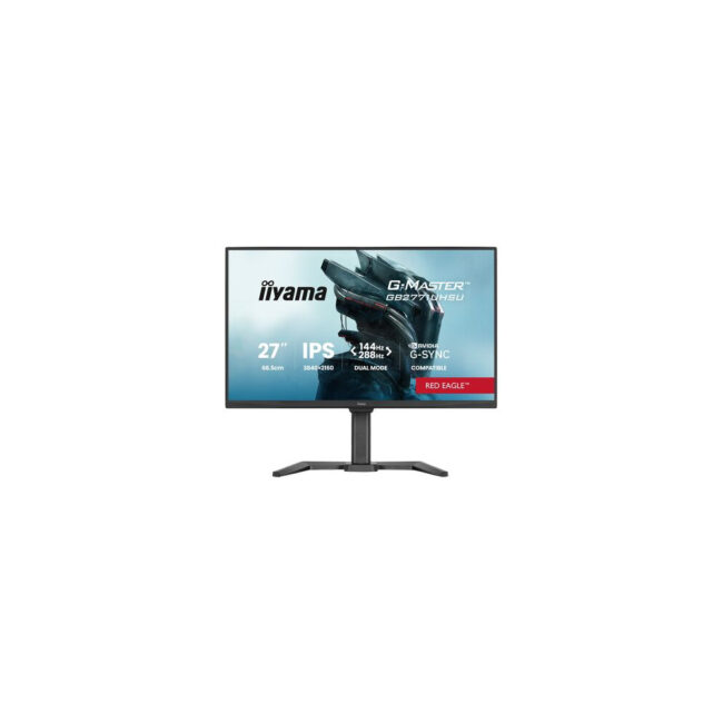 IIYAMA GB2771UHSU-B1 (Red Eagle) - 27p F-IPS UHD 0.8ms 450cd/mÂ² 2HDMi-DP 4USB 2x2W Réglable Noir