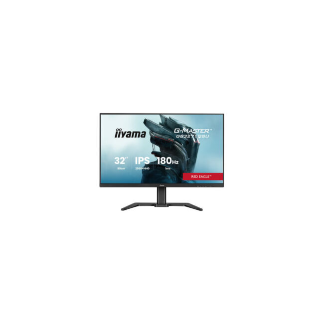 IIYAMA GB3271QSU-B2 (Red Eagle) - 31,5p IPS QHD 180Hz 1ms 400cd/mÂ² 2HDMI-DP 4USB 2x4,5W Réglable Noir