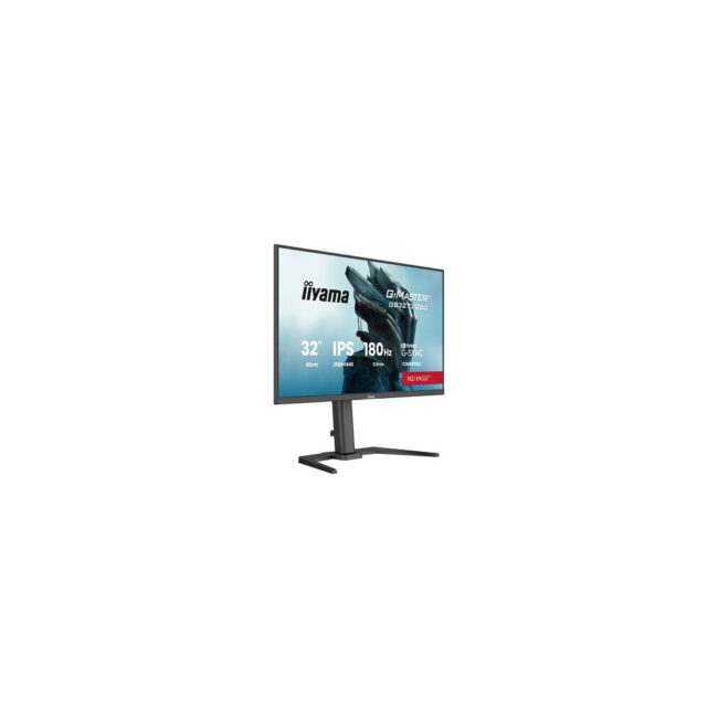 IIYAMA GB3272QSU-B1 (Red Eagle) - 31,5p WQHD IPS 0.5ms 2HDMi-DP HUB.USB 2x5W Réglable Noir