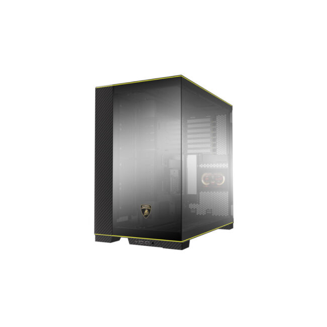 Lian Li O11D EVO RGB - Lamborgini Edition - Tour - ATX - MATX - Mini-ITX - E-ATX - Noir - Transparent
