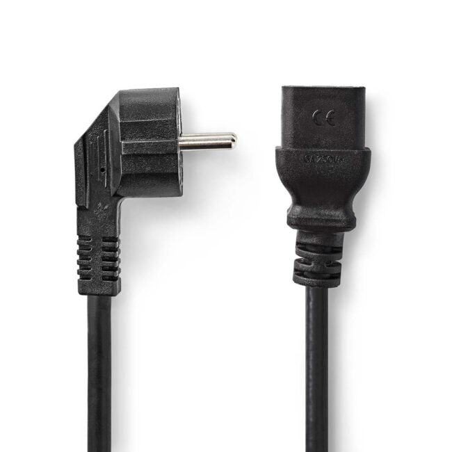 NED00046472 CEGL10300BK20 cordon secteur Noir 2 m type IEC C19