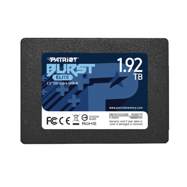 Patriot Memory Burst Elite 1,92 To - 2.5" - SATA