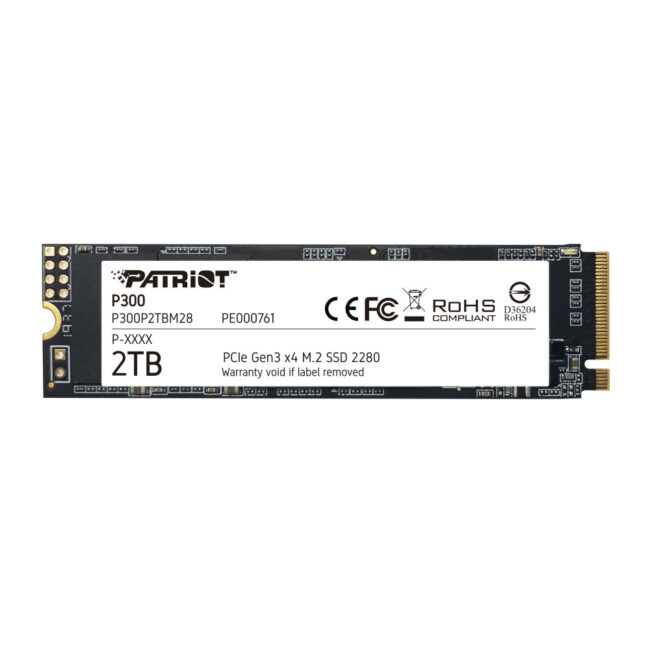 Patriot Memory P300 2 To M.2 PCI Express 3.0 NVMe