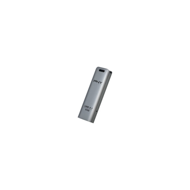 PNY FD64GESTEEL31G-EF lecteur USB flash 64 Go 3.2 Gen 1 (3.1 Gen 1) Acier inoxydable