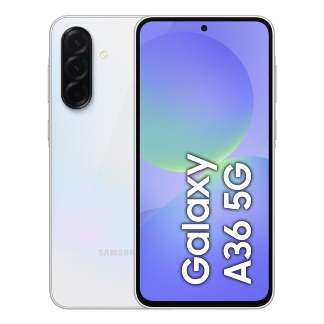 SAM00048747 Samsung Galaxy A36 5G 17 cm (6.7") Double SIM Android 15 USB Type-C 6 Go 128 Go 5000 mAh Blanc