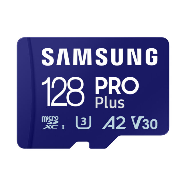 SAMSUNG PRO Plus MB-MD128SA/EU 128 Go MicroSD avec adaptateur CL10