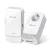 TP-LINK Kit de 2 CPL G.hn 2400 avec prise gigogne, Wi-Fi 6 AX1800 - 1 + 2 ports Gigabit