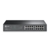 TP-LINK Switch 16 ports Gigabit 10/100/1000 Mbps dont 8 ports PoE+ (Budget 110 W) - Rackable