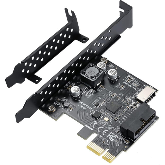 USB 3.2 GEN1 Type-e (clé A) en Face Avant