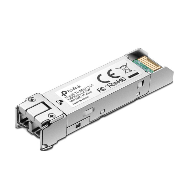 TP-Link TL-SM311LS module émetteur-récepteur de réseau Fibre optique 1250 Mbit/s mini-GBIC/SFP 1310 nm