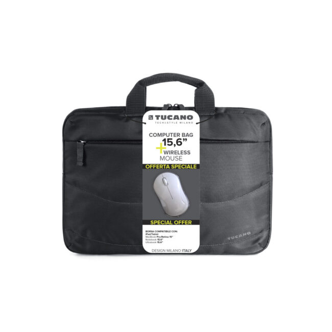 TUC00049330 Tucano BU-BIDEA-WM sacoche d'ordinateurs portables 39,6 cm (15.6") Malette Noir