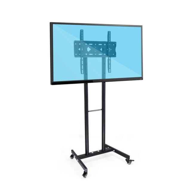 Chariot TV mobile ( VESA 400 x 400 ) - Noir