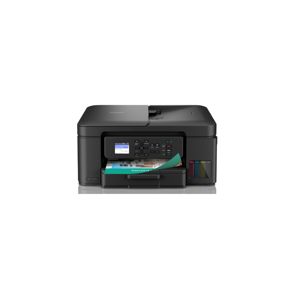 Brother DCP-T780DW Imprimante multifonction 3-en-1 compacte Tankbenefit à réservoir d'encre